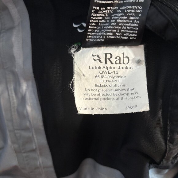 Rab Vintage Latok Shell Jacket - Picture 9 of 10